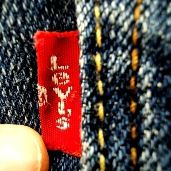 Levi's 515 Women's 6 Blue Capris Red Tag Jeans - Picture 15 of 16